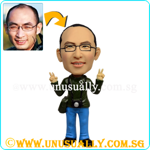 Custom 3D UniSex Photograhper Figurine